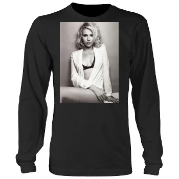 Scarlett Johansson Men's Heavy Long Sleeve TShirt