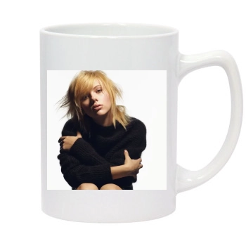 Scarlett Johansson 14oz White Statesman Mug