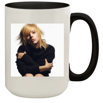 Scarlett Johansson 15oz Colored Inner & Handle Mug