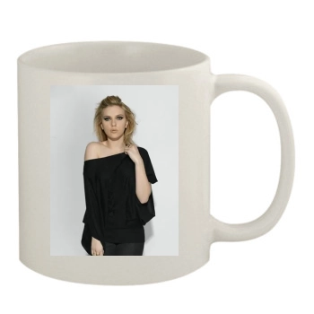 Scarlett Johansson 11oz White Mug