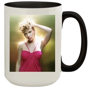 Scarlett Johansson 15oz Colored Inner & Handle Mug