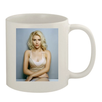 Scarlett Johansson 11oz White Mug