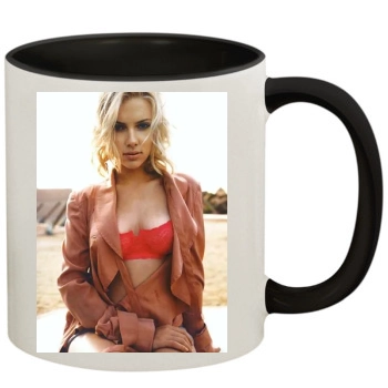 Scarlett Johansson 11oz Colored Inner & Handle Mug