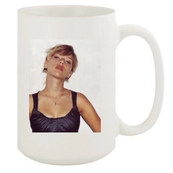 Scarlett Johansson 15oz White Mug