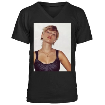 Scarlett Johansson Men's V-Neck T-Shirt