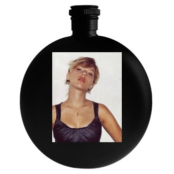 Scarlett Johansson Round Flask