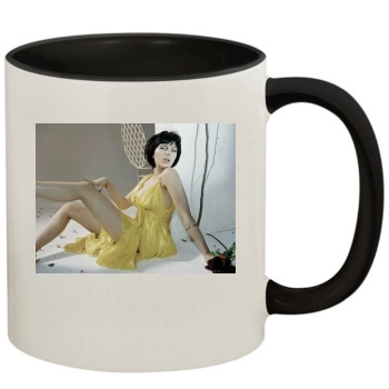 Scarlett Johansson 11oz Colored Inner & Handle Mug