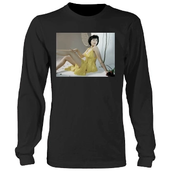 Scarlett Johansson Men's Heavy Long Sleeve TShirt