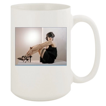 Scarlett Johansson 15oz White Mug