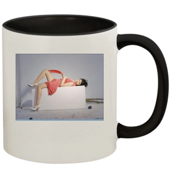 Scarlett Johansson 11oz Colored Inner & Handle Mug