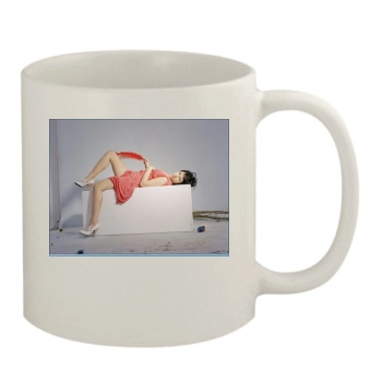 Scarlett Johansson 11oz White Mug