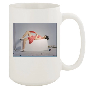 Scarlett Johansson 15oz White Mug