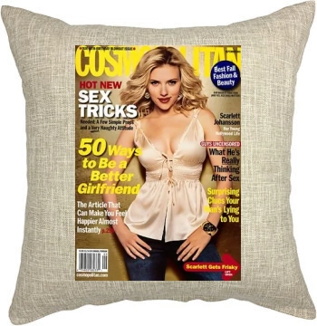 Scarlett Johansson Pillow