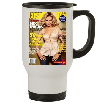 Scarlett Johansson Stainless Steel Travel Mug