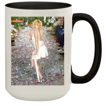 Scarlett Johansson 15oz Colored Inner & Handle Mug