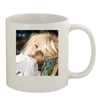 Scarlett Johansson 11oz White Mug