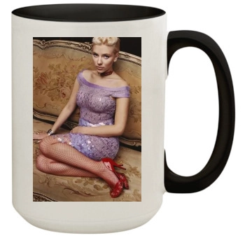 Scarlett Johansson 15oz Colored Inner & Handle Mug