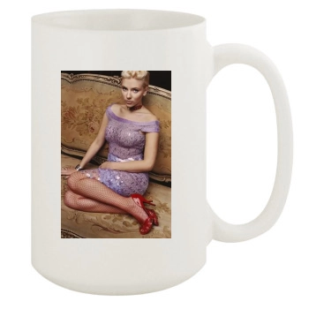 Scarlett Johansson 15oz White Mug