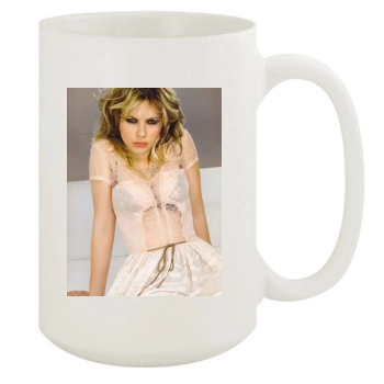 Scarlett Johansson 15oz White Mug