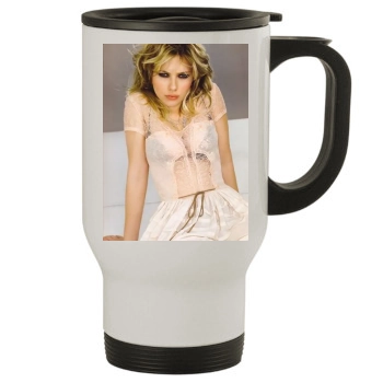 Scarlett Johansson Stainless Steel Travel Mug