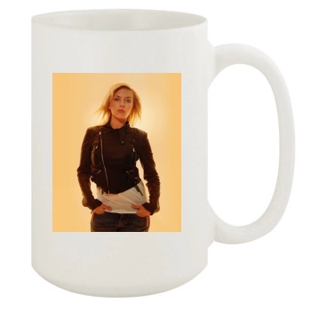 Scarlett Johansson 15oz White Mug