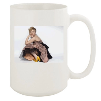 Scarlett Johansson 15oz White Mug