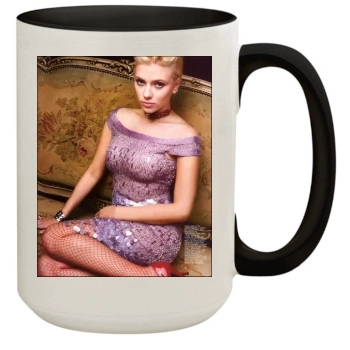 Scarlett Johansson 15oz Colored Inner & Handle Mug