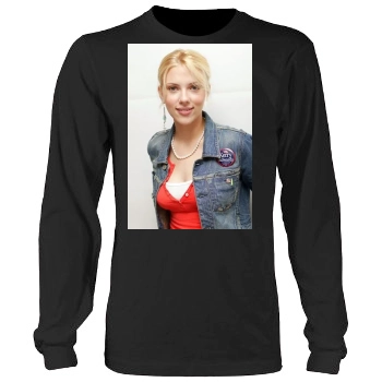 Scarlett Johansson Men's Heavy Long Sleeve TShirt