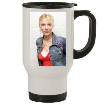 Scarlett Johansson Stainless Steel Travel Mug