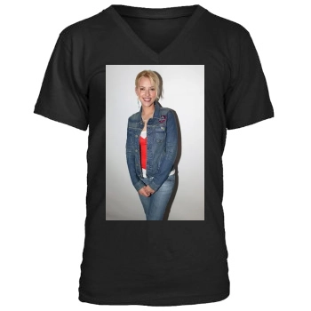 Scarlett Johansson Men's V-Neck T-Shirt