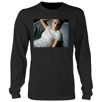 Scarlett Johansson Men's Heavy Long Sleeve TShirt