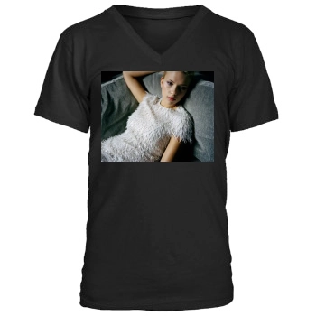 Scarlett Johansson Men's V-Neck T-Shirt