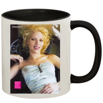 Scarlett Johansson 11oz Colored Inner & Handle Mug