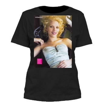 Scarlett Johansson Women's Cut T-Shirt