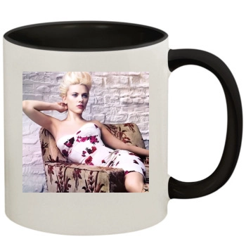 Scarlett Johansson 11oz Colored Inner & Handle Mug