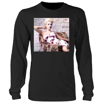 Scarlett Johansson Men's Heavy Long Sleeve TShirt