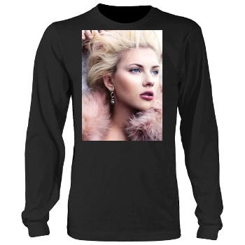 Scarlett Johansson Men's Heavy Long Sleeve TShirt