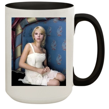 Scarlett Johansson 15oz Colored Inner & Handle Mug