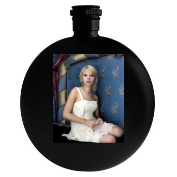 Scarlett Johansson Round Flask