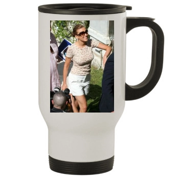 Scarlett Johansson Stainless Steel Travel Mug