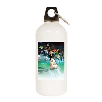 Flushed Away (2006) White Water Bottle With Carabiner