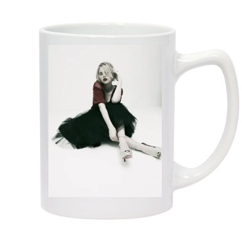 Scarlett Johansson 14oz White Statesman Mug