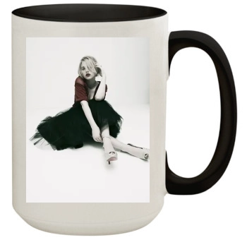 Scarlett Johansson 15oz Colored Inner & Handle Mug