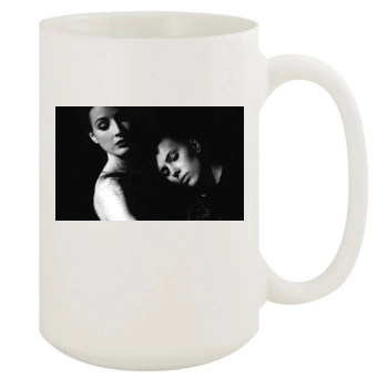 Scarlett Johansson 15oz White Mug