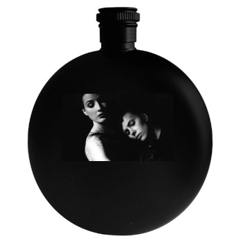 Scarlett Johansson Round Flask