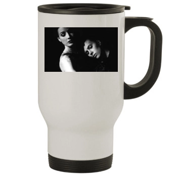 Scarlett Johansson Stainless Steel Travel Mug