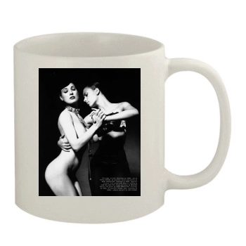 Scarlett Johansson 11oz White Mug