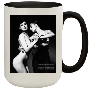 Scarlett Johansson 15oz Colored Inner & Handle Mug