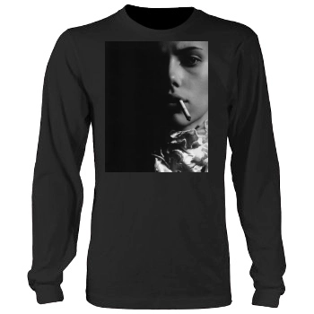 Scarlett Johansson Men's Heavy Long Sleeve TShirt