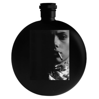 Scarlett Johansson Round Flask